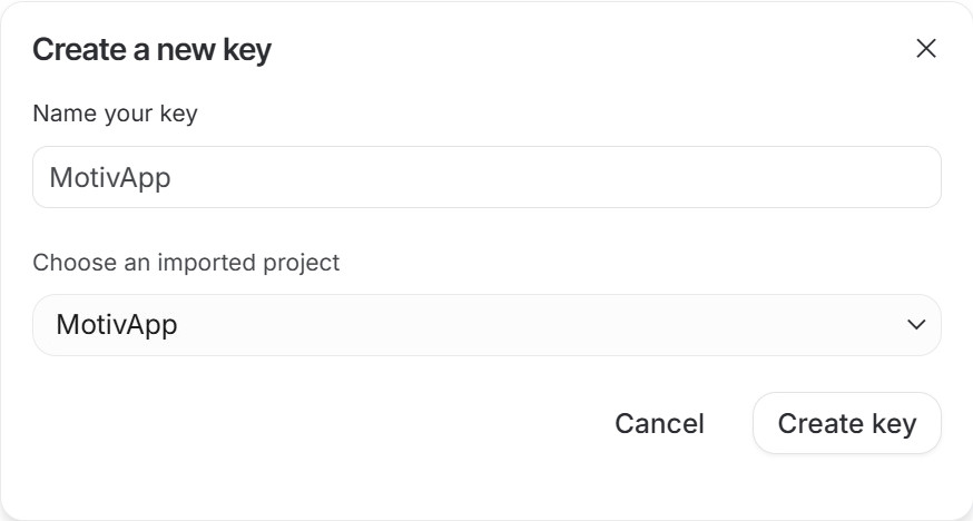 Generate an API key on Google AI Studio