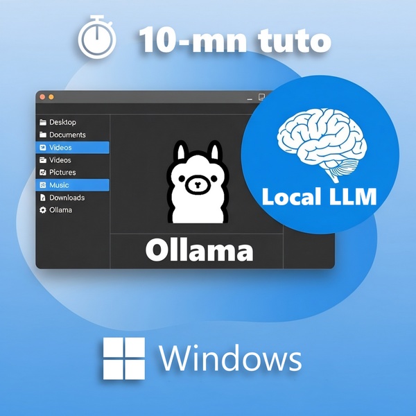 10-mn tuto - LLM local sur Windows avec Ollama