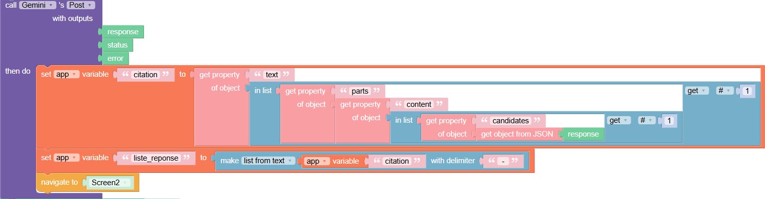 Appel Web API et parsing JSON