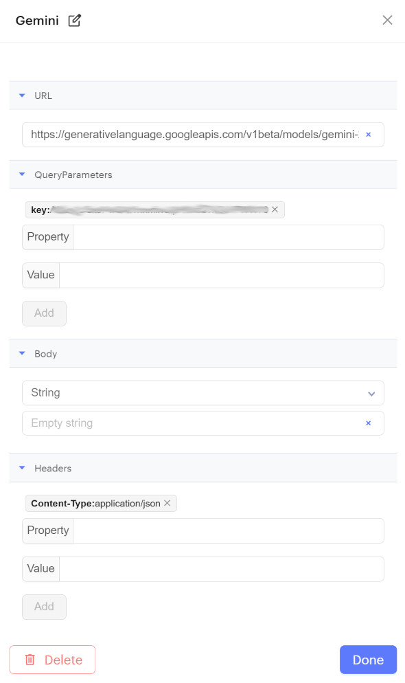 Configuration de la WebAPI